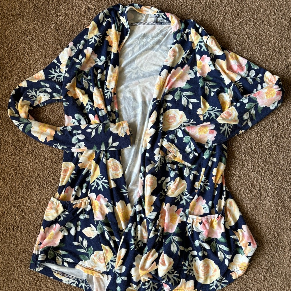 Latched Mama floral cardigan